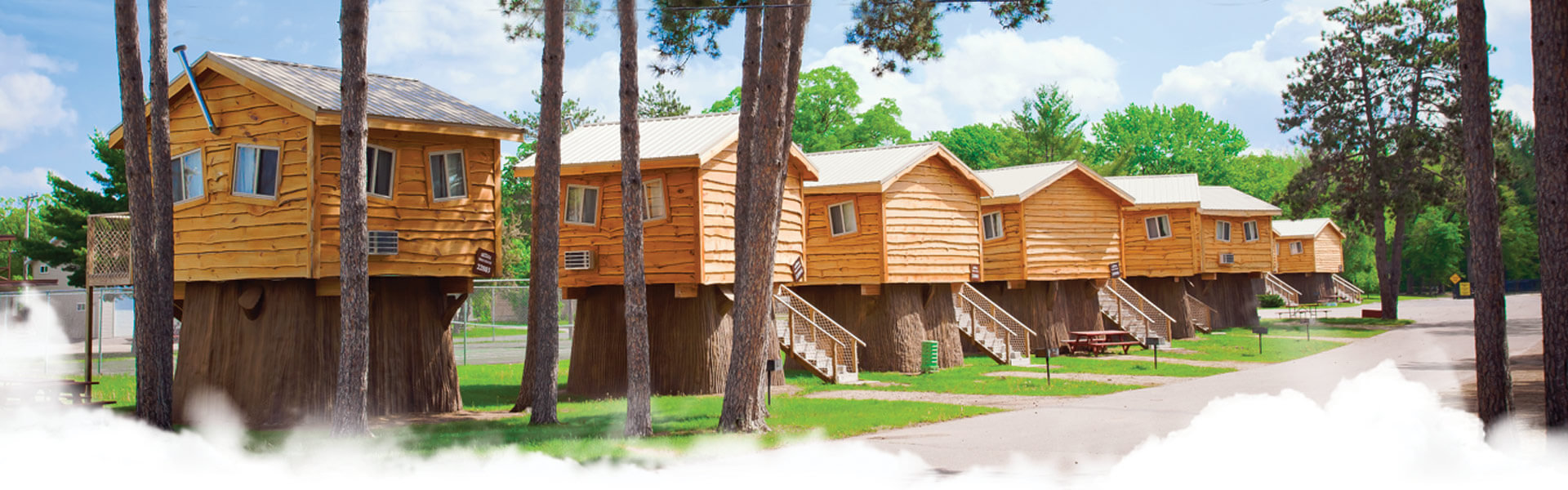 Tree Houses Special at Mt. Olympus Camp Resort Mt. Olympus