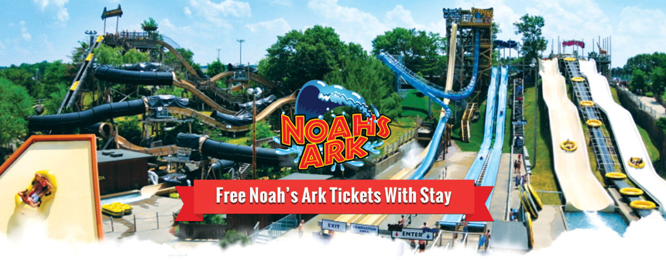 Noah's Ark Tickets Free With Stay Mt. Olympus Water & Theme Park