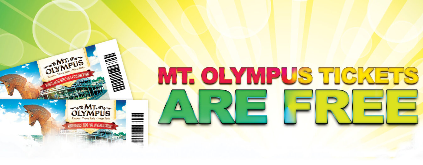 Discounted Park Tickets Mt. Olympus Water & Theme Park
